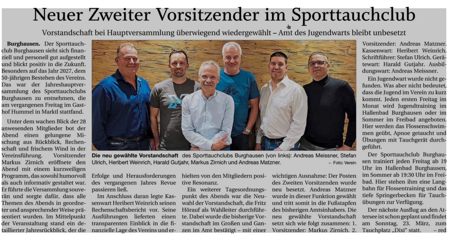 Zeitungsartikel 18 03 25