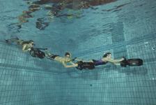 Jugendtraining mit Scooter